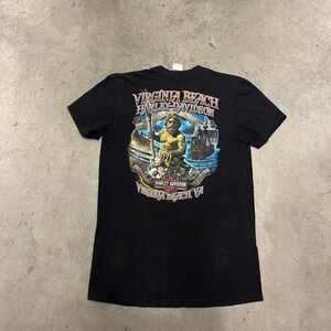 2012 front and back logo Harley Davison‎ tee shirt